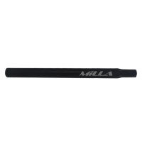 Canote Banco Selim Bike Reto Alumínio 27.2mm x 350mm Preto