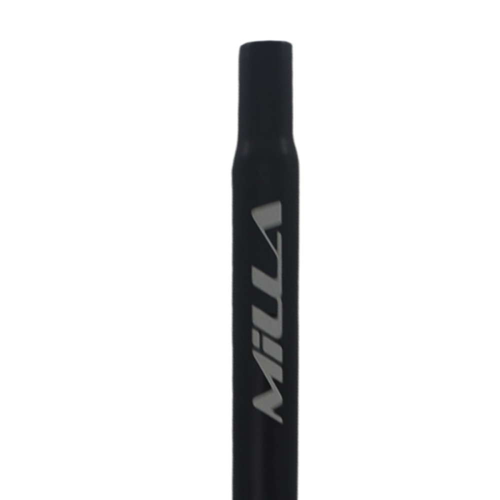 Canote Banco Selim Bike Reto Alumínio 27.2mm x 350mm Preto Canote Banco Selim Bike Reto Alumínio 27.2mm x 350mm Preto