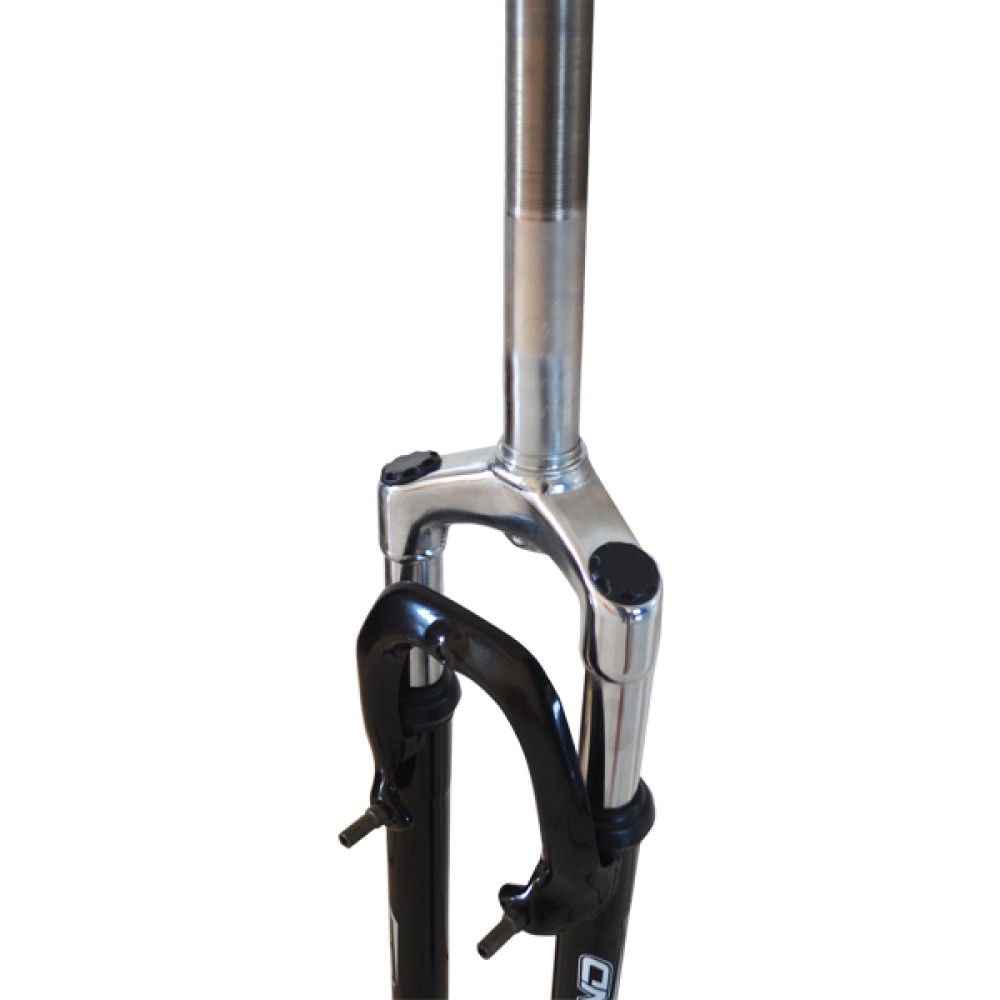 Garfo 26 Mtb Suspensao Aco Over 25mm Rosca Preto Garfo 26 Mtb Suspensao Aco Over 25mm Rosca Preto