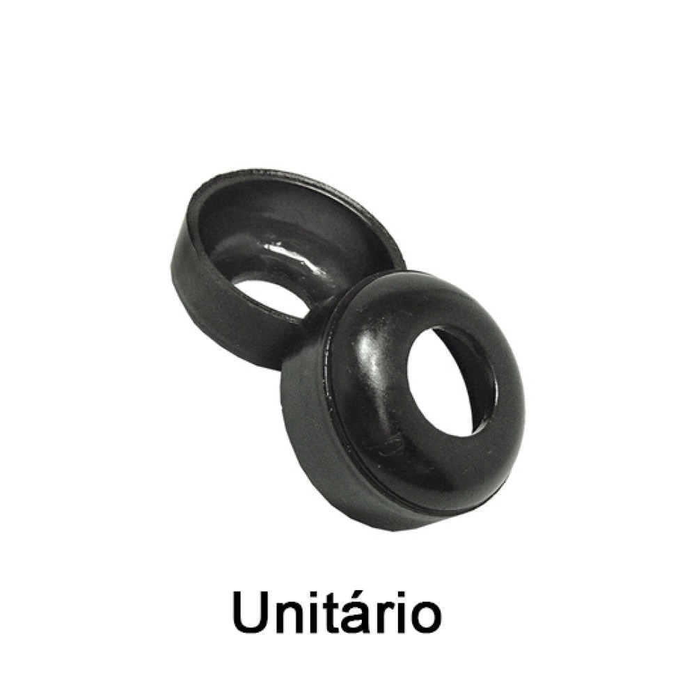 Caixa Cubo Traseiro 30,0 Mm C/batente Preto Caixa Cubo Traseiro 30,0 Mm C/batente Preto