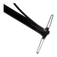 Bomba Oficina Aco Grande 35x450mm Preto