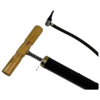 Bomba Oficina Aco Grande 35x450mm Preto