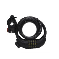 Cadeado Cabo Aço 1,0mx12mm Segredo Preto