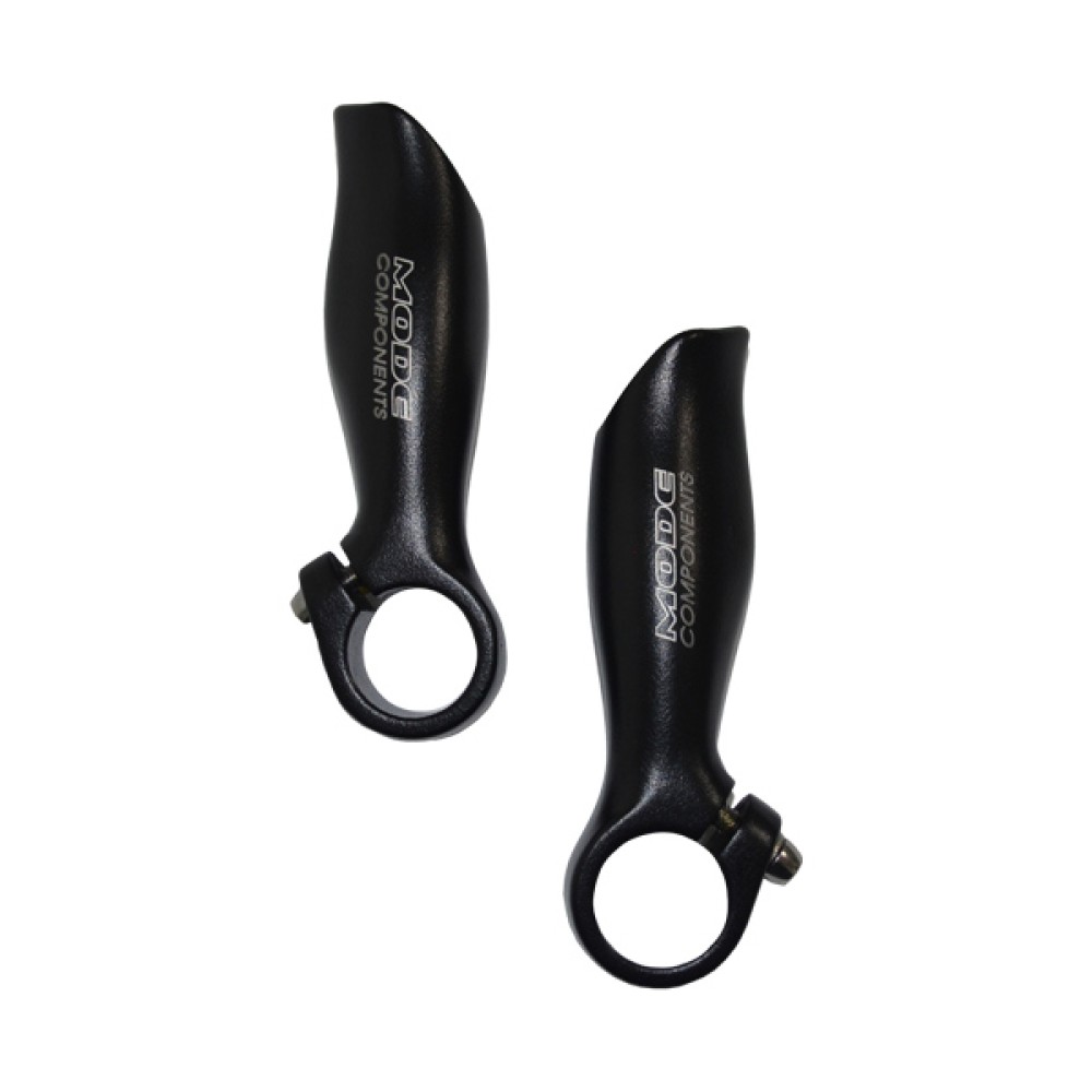 Bar End Chifrinho Anatômico Alumínio Externo HF21 Preto