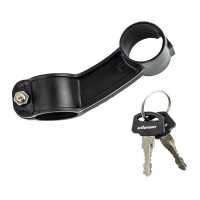 Cadeado Multiuso Cabo Aço Espiral 1,0mx12mm Chave