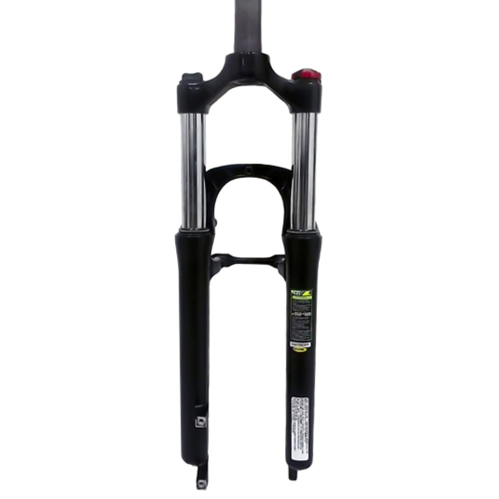 Garfo 26 Suspensão Alumínio Ahead 100mm PM Gila Trava Preto Garfo 26 Suspensão Alumínio Ahead 100mm PM Gila Trava Preto