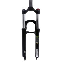 Garfo 26 Suspensão Alumínio Ahead 100mm PM Gila Trava Preto