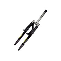 Garfo 26 Mtb Suspensao 325 Aco Over 25mm Rosca Preto