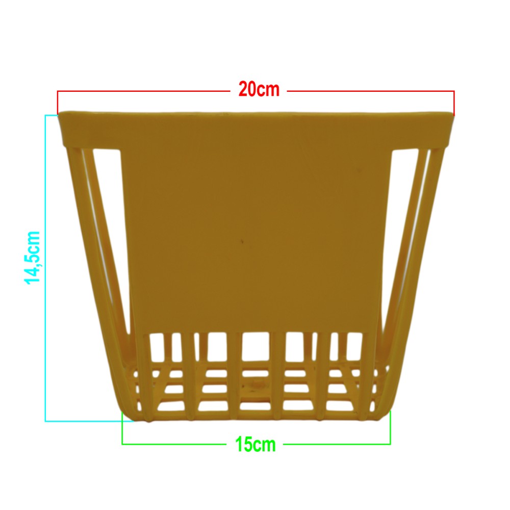 Cesta Plastica Vazada Bicicleta 16 Infantil Cores Cesta Plastica Vazada Bicicleta 16 Infantil Cores