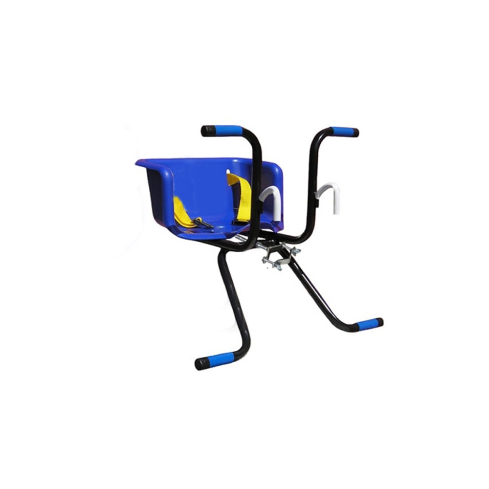 Cadeirinha Criança Bicicleta Assento Stilo C/ Cinto Azul