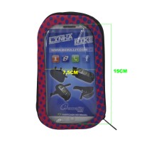 Bolsa Celular Bike Guidão MTB C/ Visor BK-01 GPS Pink