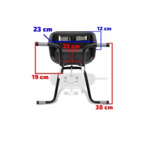 Cadeirinha Criança Bicicleta Assento Stilo C/ Cinto Azul