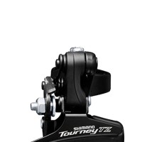 Cambio Dianteiro Mtb TZ510 Over Long Cima Preto