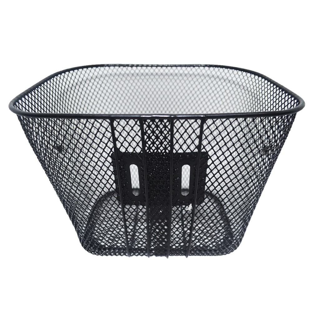 Cesta Cestinha Bike Bicicleta aro 24/26 Aramada Grande Preto Cesta Cestinha Bike Bicicleta aro 24/26 Aramada Grande Preto