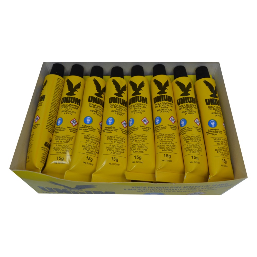 Cola Remendo Frio Caixa 24 Tb 15gr