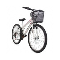 Cesta Cestinha Aramada Bicicleta 20 Media Preto