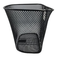 Cesta Cestinha Aramada Bicicleta 20 Media Preto