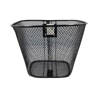 Cesta Cestinha Aramada Bicicleta 20 Media Preto