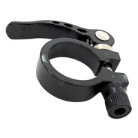 Abracadeira Selim Alumínio 35,0mm com Blocagem Preto
