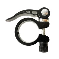 Abracadeira Selim Alumínio 35,0mm com Blocagem Preto