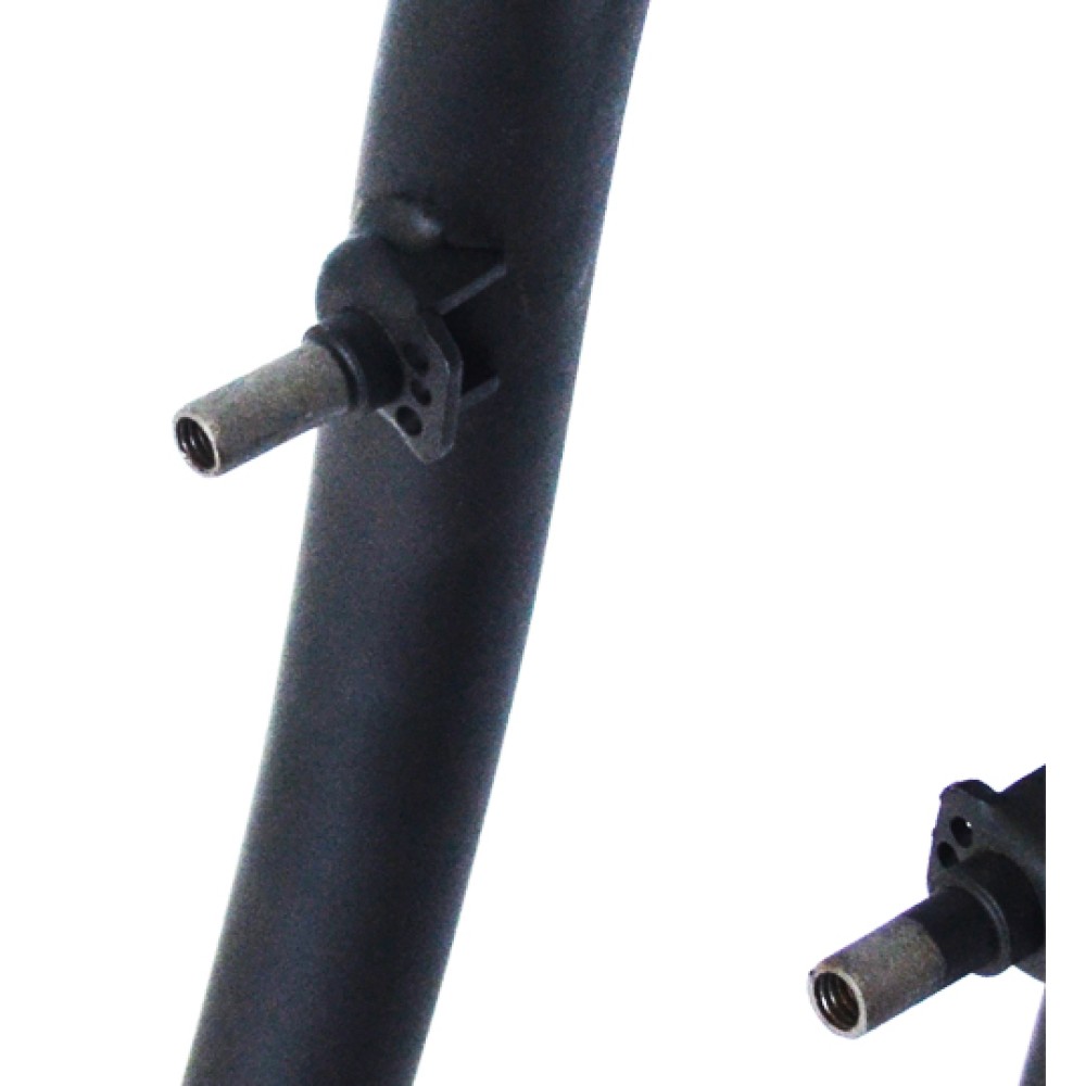 Garfo 26 Mtb Pino V-brake Std Preto Fosco Garfo 26 Mtb Pino V-brake Std Preto Fosco