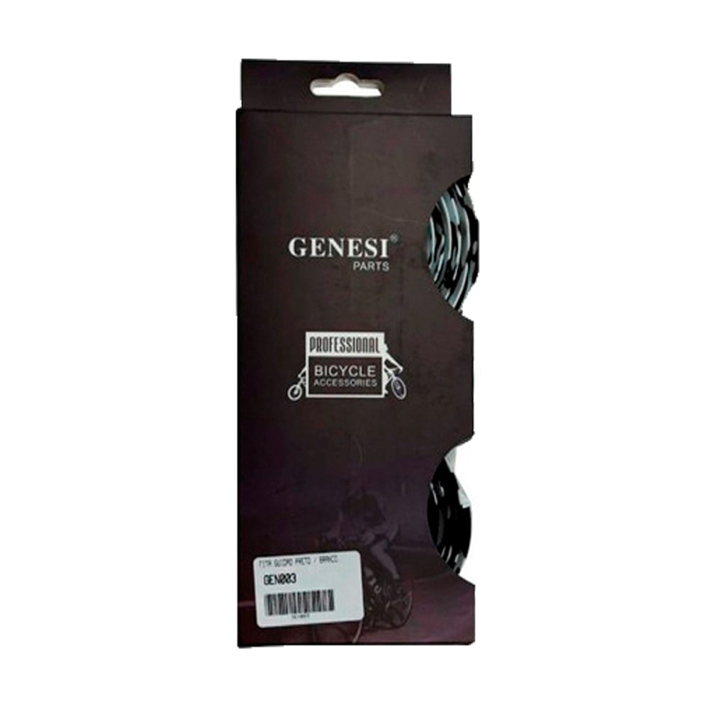Fita Guidão Speed C-10 Macia Neoprene Rajada Preto c/ Branco Fita Guidão Speed C-10 Macia Neoprene Rajada Preto c/ Branco