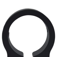 Abracadeira Selim Alum 31,7mm Over Preto