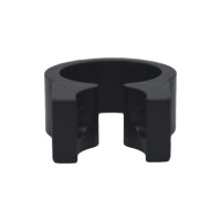 Abracadeira Selim Alum 31,7mm Over Preto