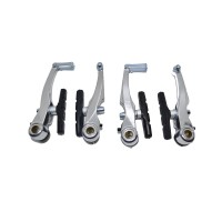 Freio V-brake Alumínio Orbital V-08-S Polido Sunstar