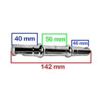 Eixo Centro C-10 46/56/40 142mm mais longo Chin Haur
