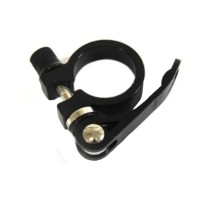 Abraçadeira Selim Alum 31,8mm Blocagem Preto
