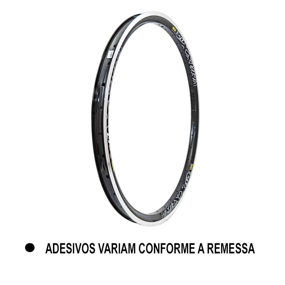 Aro 26 Aero Vmaxx LT 36F V-Brake Preto Aro 26 Aero Vmaxx LT 36F V-Brake Preto