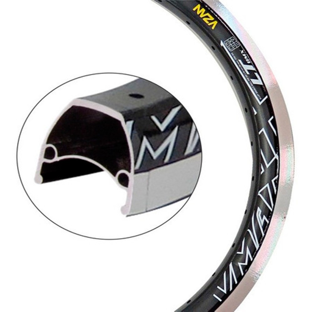 Aro 26 Aero Vmaxx LT 36F V-Brake Preto Aro 26 Aero Vmaxx LT 36F V-Brake Preto