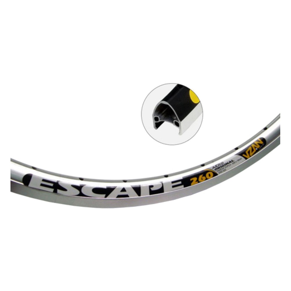 Aro 24 Aero Escape260 36F Polido Aro 24 Aero Escape260 36F Polido