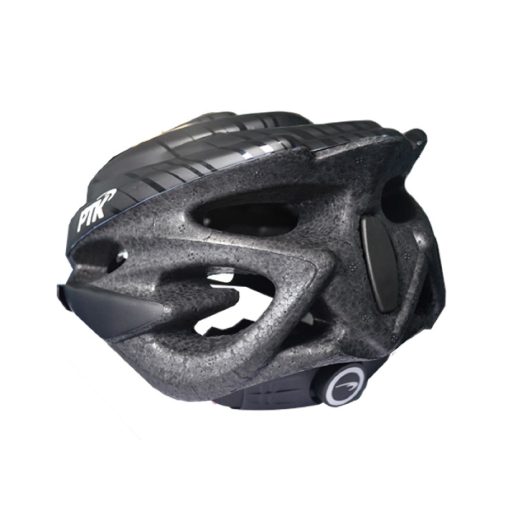 Capacete Ciclismo Adulto Runner Line Grande Preto Fosco Capacete Ciclismo Adulto Runner Line Grande Preto Fosco