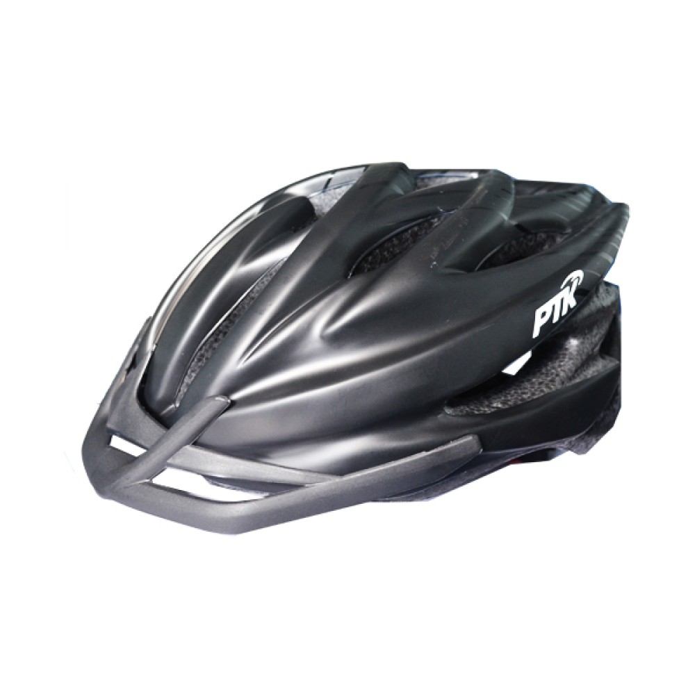 Capacete Ciclismo Adulto Runner Line Grande Preto Fosco Capacete Ciclismo Adulto Runner Line Grande Preto Fosco