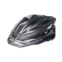 Capacete Ciclismo Adulto Runner Line Grande Preto Fosco