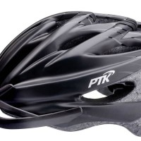 Capacete Ciclismo Adulto Runner Line Grande Preto Fosco