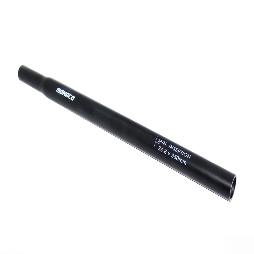 Canote Selim Reto Alumínio 26,8mm Polido e Preto Canote Selim Reto Alumínio 26,8mm Polido e Preto