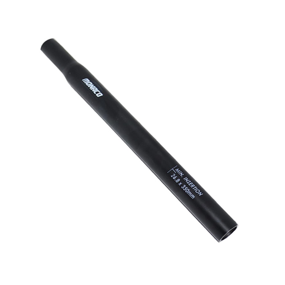 Canote Selim Reto Alumínio 26,8mm Polido e Preto Canote Selim Reto Alumínio 26,8mm Polido e Preto