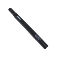 Canote Selim Reto Alumínio 26,8mm Polido e Preto