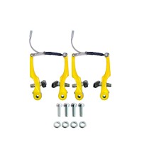 Freio V-brake Alum Orbit Logan Amarelo
