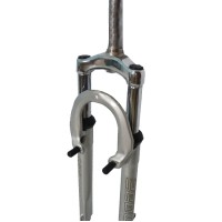 Garfo 26 Mtb Suspensao 325 Aco Over 25mm Rosca Prata
