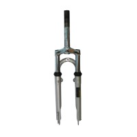 Garfo 26 Mtb Suspensao 325 Aco Over 25mm Rosca Prata