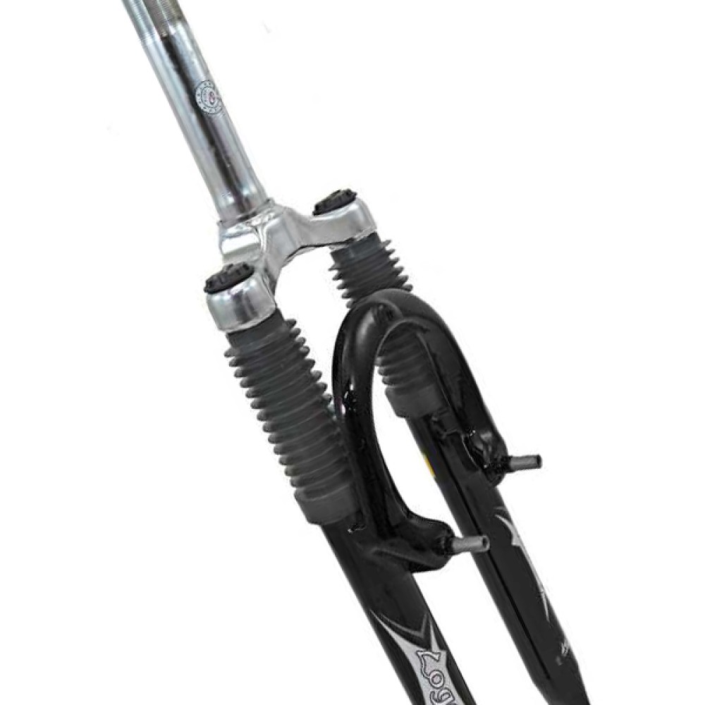 Garfo 24 MTB Suspensao LF-760 Logan Aco Std 21,1mm Preto Garfo 24 MTB Suspensao LF-760 Logan Aco Std 21,1mm Preto