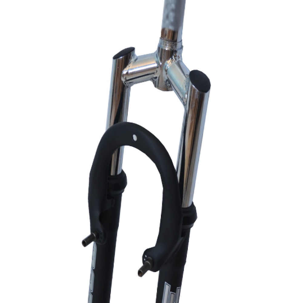 Garfo 26 Mtb Suspensao Aco Std 22,2mm MD-700A Rosca Preto Garfo 26 Mtb Suspensao Aco Std 22,2mm MD-700A Rosca Preto