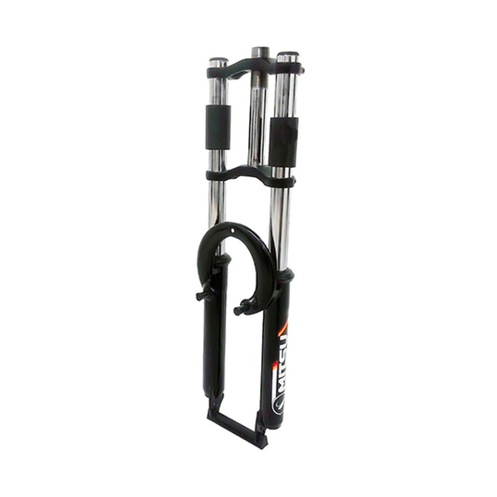 Garfo 26 Suspensão Amortecedor Big Gordo Dh Over Regul Preto
