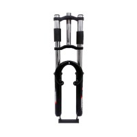 Garfo 26 Suspensão Amortecedor Big Gordo Dh Over Regul Preto