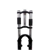 Garfo 26 Suspensão Amortecedor Big Gordo Dh Over Regul Preto