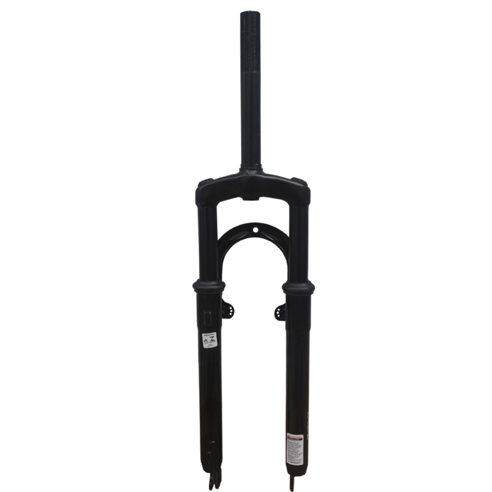 Garfo 26 Mtb Suspensão MD-711G Aço 21,1mm Disco Rosca Preto Garfo 26 Mtb Suspensão MD-711G Aço 21,1mm Disco Rosca Preto